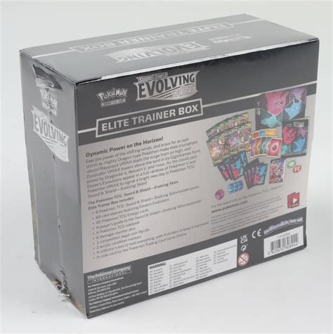 Pokemon Evolving Skies Elite Trainer Box with (8) Booster Packs ...