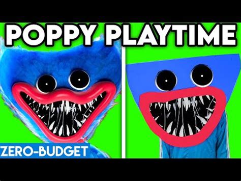 POPPY PLAYTIME WITH ZERO BUDGET! (HUGGY WUGGY FUNNY PARODY BY LANKYBOX ...