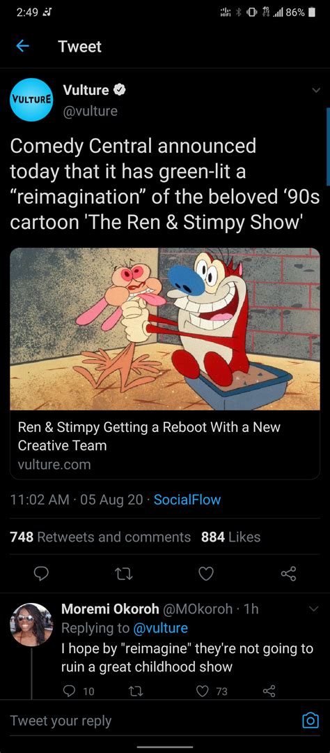 Billy West expected to return to new Ren & Stimpy show : r/howardstern