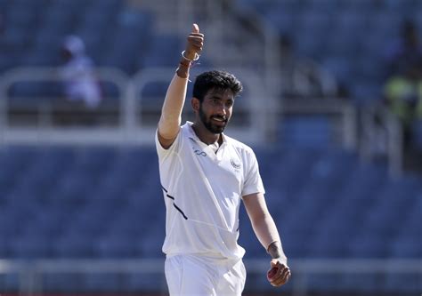 Jasprit Bumrah takes his maiden Test hat-trick against West Indies ...