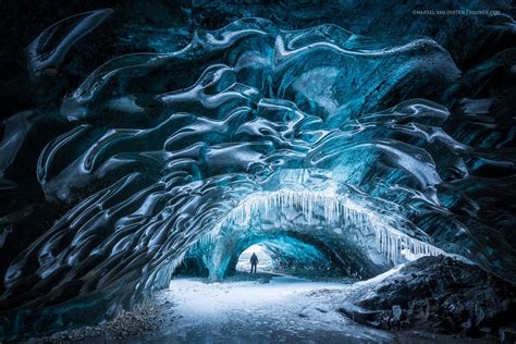 Science Art: IceTunnel by Marsel van Oosten — ice cave architecture, as ...