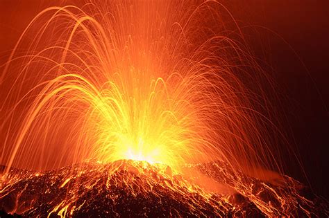 Strombolian eruption at Stromboli volcano | Flickr - Photo Sharing!