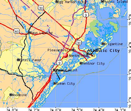 Northfield, New Jersey (NJ 08225) profile: population, maps, real estate, averages, homes ...