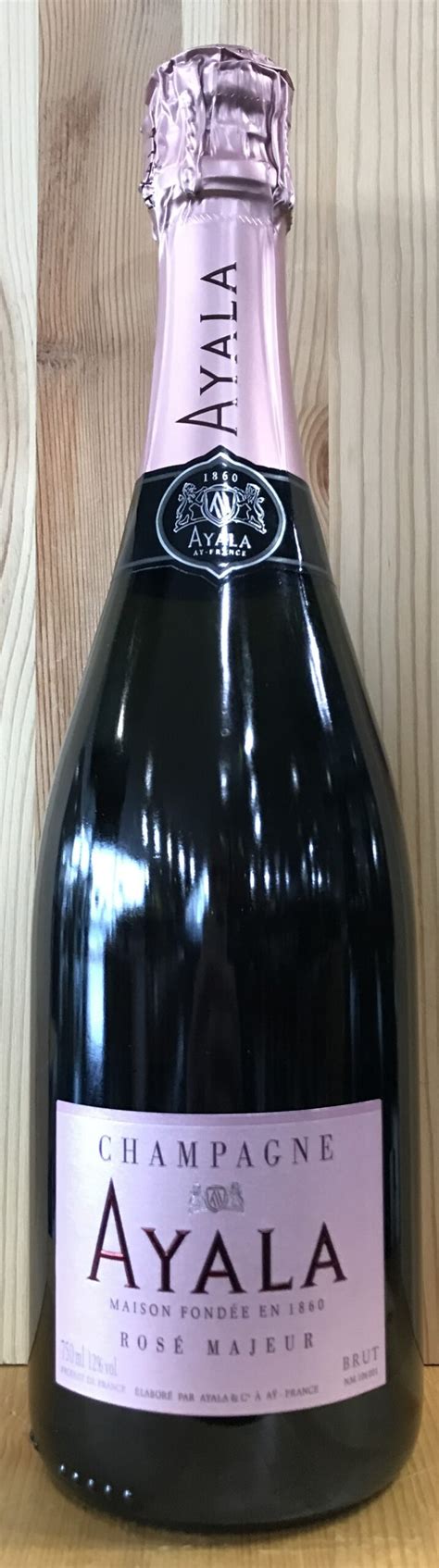 AYALA BRUT ROSE MAJEUR CHAMPAGNE 750ML – LiquorSelect.com