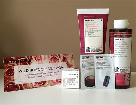 Korres Wild Rose Valentines Day Gift Set | I Am Fabulicious