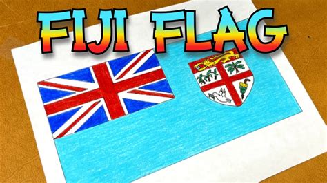 Fiji Flag Drawing 🇫🇯 - YouTube