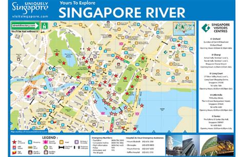 Street Directory Asia Travel Singapore Map