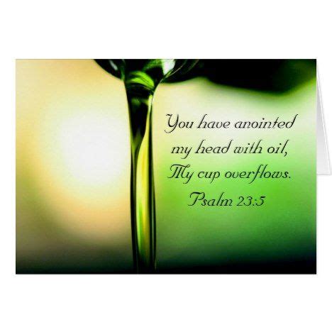 Anointing oil prayer