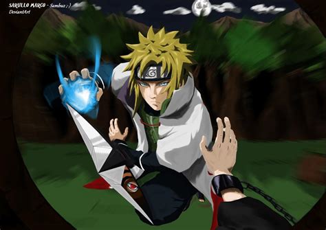 Minato vs. Tobi 0.0 - Minato Namikaze Fan Art (28396119) - Fanpop