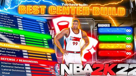 BEST CENTER BUILD IN NBA 2K22 NEXT GEN! - YouTube