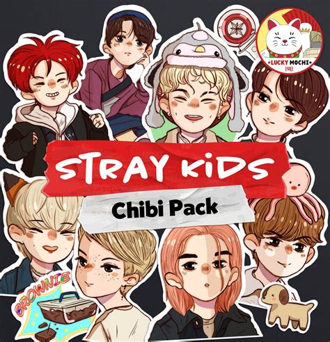 Stray Kids Chibi Sticker Pack 15 Pcs Kawaii Kpop Stickers - Etsy UK