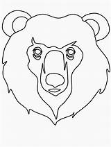 Animal Faces Coloring Pages sketch template
