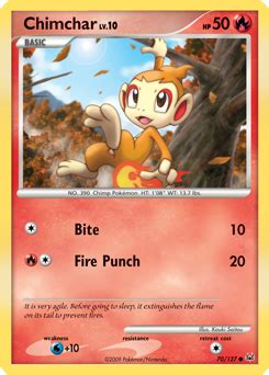 Chimchar | Pokédex