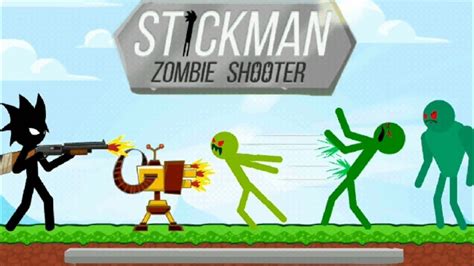 Stickman Zombie Shooter Gameplay ||Level - 1 To 12|| - YouTube