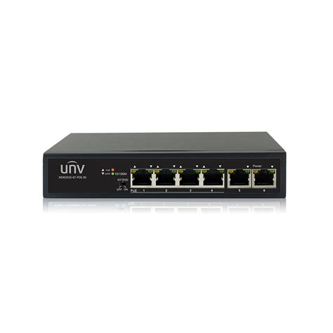 NSW2010-6T-POE-IN 6 Port PoE Switch | Ellipse Security