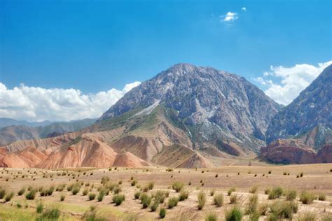 440+ Mountain Range Mountain Kyrgyzstan Himalayas Stock Photos ...