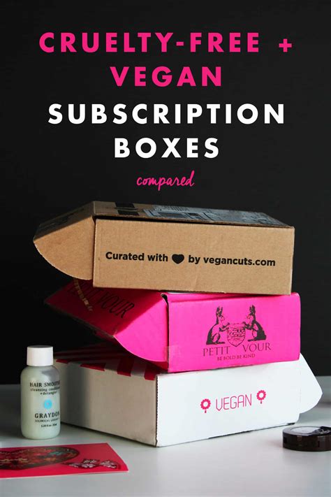 The 3 Best Cruelty-Free Subscription Boxes Compared: Petit Vour, Vegan Cuts, LaRitzy | Cruelty ...