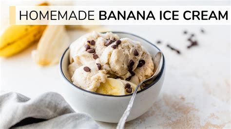 Easy Banana Ice Cream Recipe | Deporecipe.co