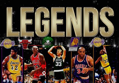 Download Nba Players Legends Lakers Celtics Wallpaper | Wallpapers.com