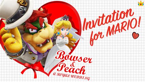 Bowser and Peach Wedding Card by Joshuat1306 on DeviantArt