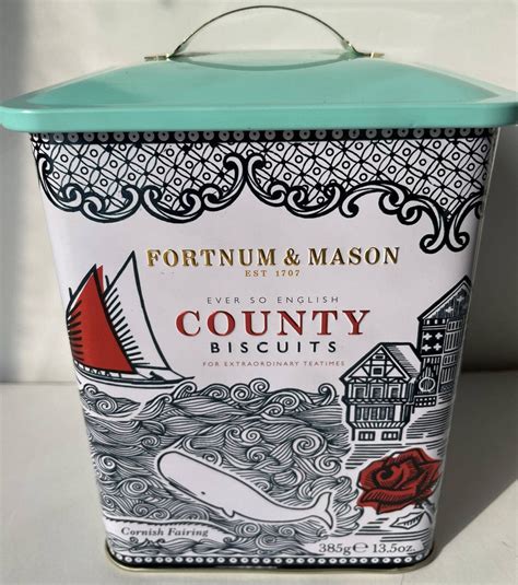 Fortnum & Mason County Biscuits Tin Ever so English for 6x 4 - Etsy