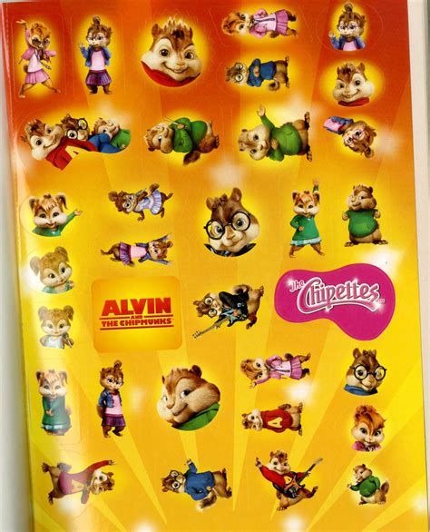 Alvin and The Chipmunks and The Chipettes Sticker by TheCrazyettes on DeviantArt