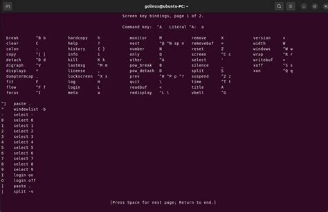 9 screen command Examples in Linux [Cheat Sheet] | GoLinuxCloud