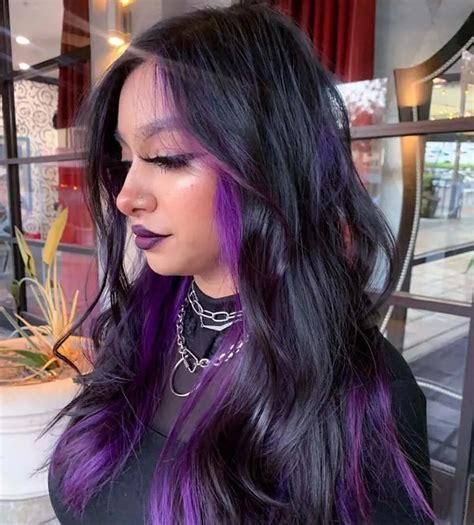 30 Stunning Black and Purple Hair Ideas Trending In 2024 – Hairstyle Camp