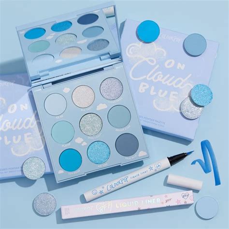 Shadow Palettes | Blue eyeshadow palette, Sky blue makeup, Shadow palette