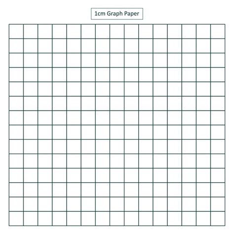 Printable Graph Paper 1 Cm Grid