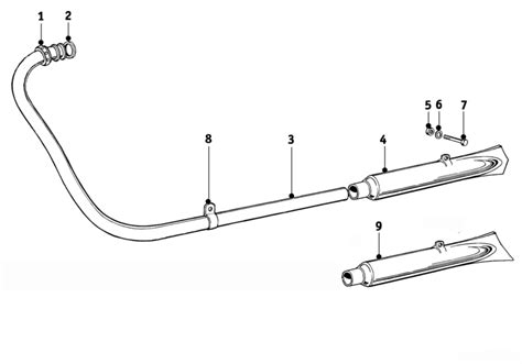 Exhaust system R24 - R25/2 - Salis Parts Salis Parts