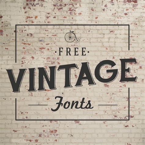 Font Must-Haves 004: Free Vintage Fonts | The Anastasia Co.