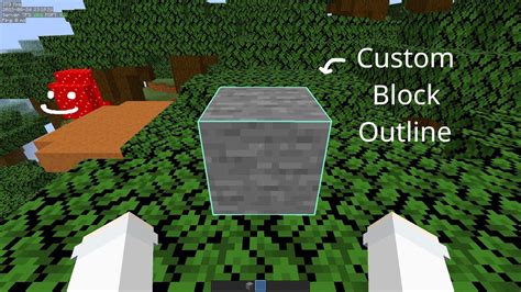 How to get a custom block outline in Minecraft Java 1.17-1.19.3 - YouTube