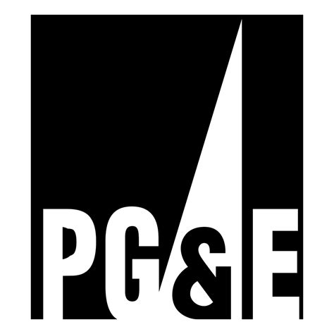 PG&E Logo Black and White – Brands Logos