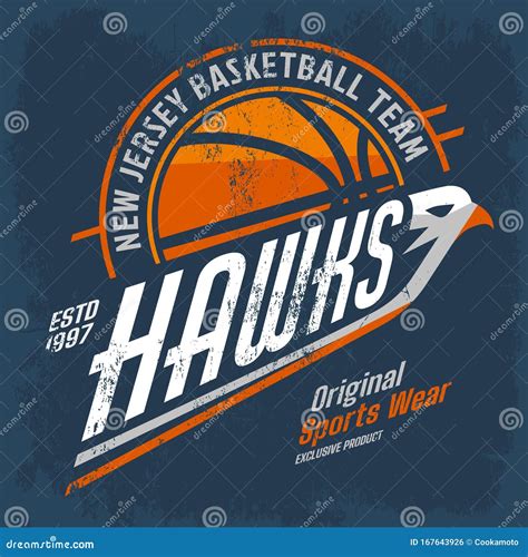 Basketball Team Emblem Cartoon Vector | CartoonDealer.com #70155169