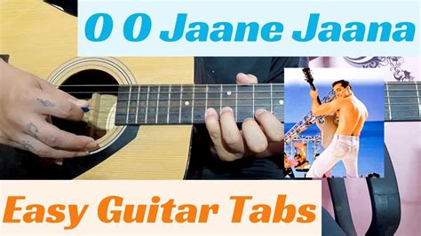 Easy Guitar Tabs | O O Jaane Jaana | Guitar Lesson | By Rajat Rahar - YouTube