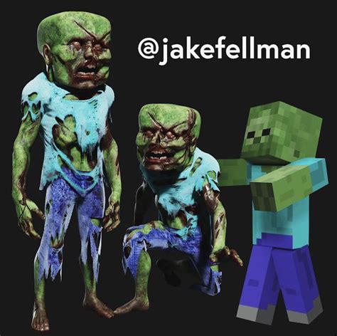 Realistic Zombie by Jake Fellman : r/jakefellman