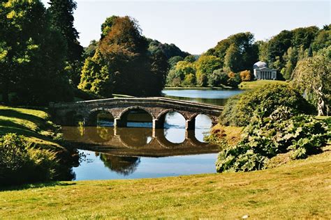 palladian bridge @ stourhead | English landscape garden, Landscape ...