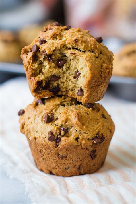 Chocolate Chip Vegan Muffins | Food with Feeling