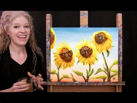 michelle the painter sunflower - Pretty Unbelievable Web Log Image Library