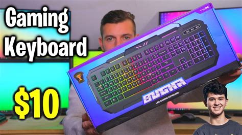 I Bought Bugha's $10 Gaming Keyboard So You Don't Have To... - YouTube