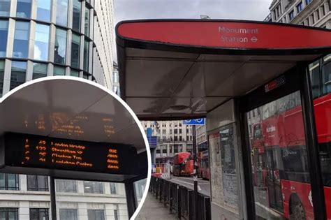 The reason why electronic London bus stop countdown displays are disappearing - MyLondon