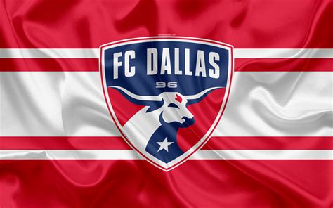 Download wallpapers Dallas FC, American Football Club, MLS, USA, Major League Soccer, emblem ...