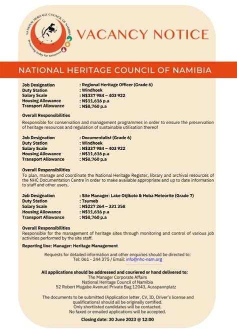 Vacancies at the National Heritage Council - Museums Association Blog ...