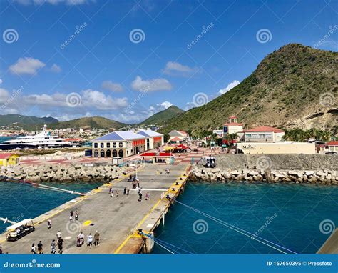 Port of Philipsburg, St.Maartin Editorial Image - Image of dutch ...