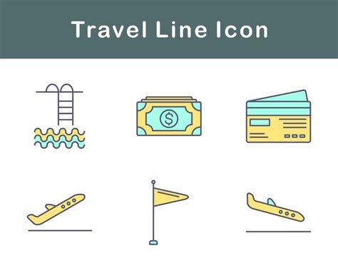 Travel Vector Icon Set 20642708 Vector Art at Vecteezy