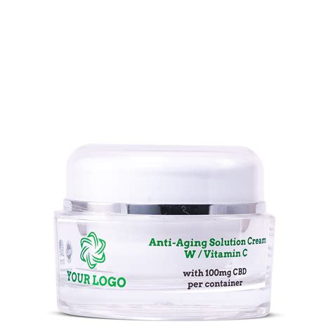 Anti Aging Solution Cream with Vitamin C 100mg — Derma Essentials Lab