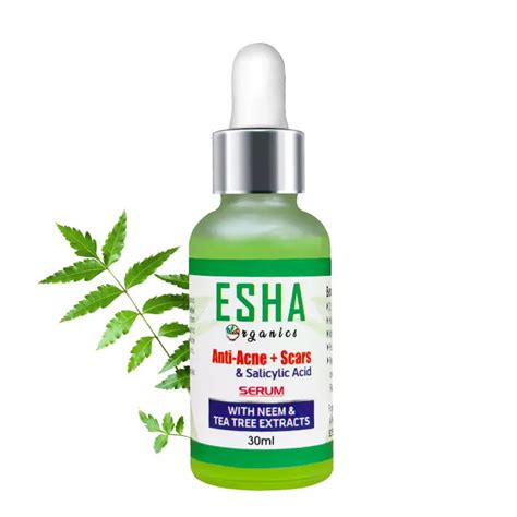 Anti-Acne & Scars Serum – Esha Organics