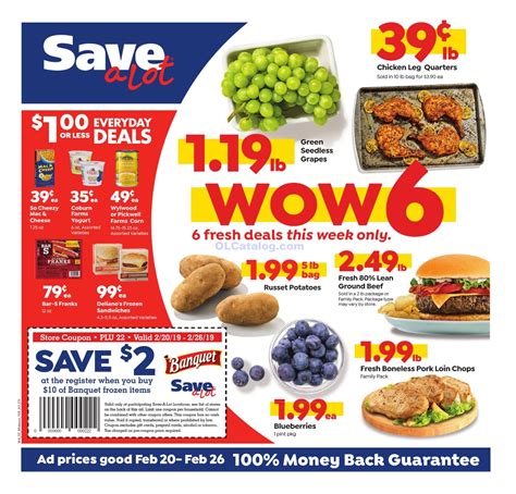 Save A Lot Weekly ad February 20 – 26, 2019. Do you know what’s in and what’s hot in the Save A ...