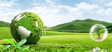 Green Poster Background Care For The Environment, Green, Environmental ...